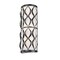 Z-Lite Harden Wall Sconce, 3-Light, 8 In.W x 4.5 In.L x 22.5 In.H, Matte Black/White 1948-3S-MB - alternate 7